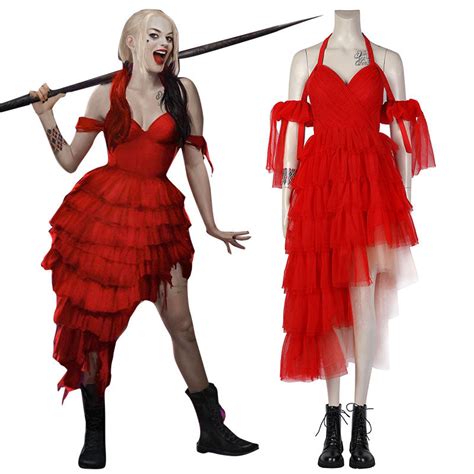 harley quinn rotes kleid|Suchergebnis Auf Amazon.de Für: Harley Quinn Kleidung